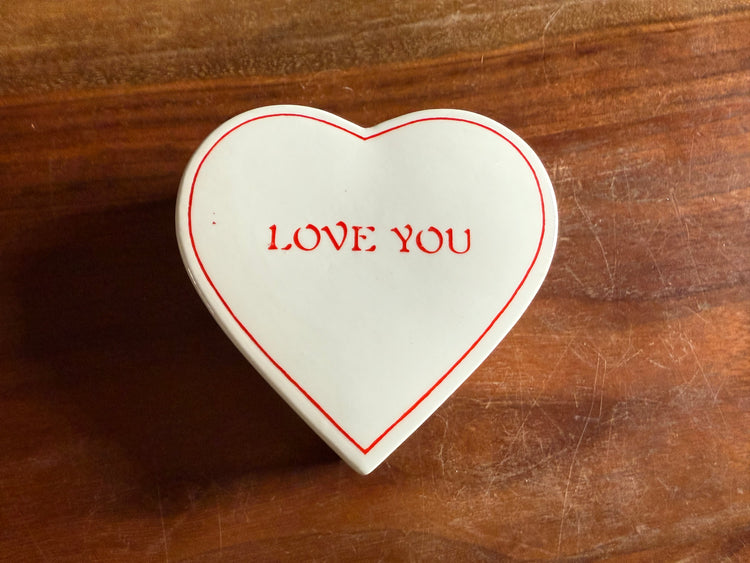 Nancy Lopez Heart Trinket Box