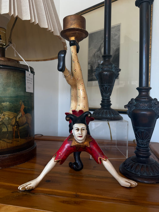 Court Jester Candle Holder
