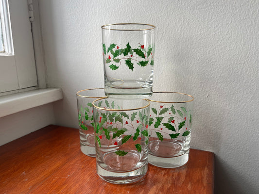 Lenox Christmas Glasses