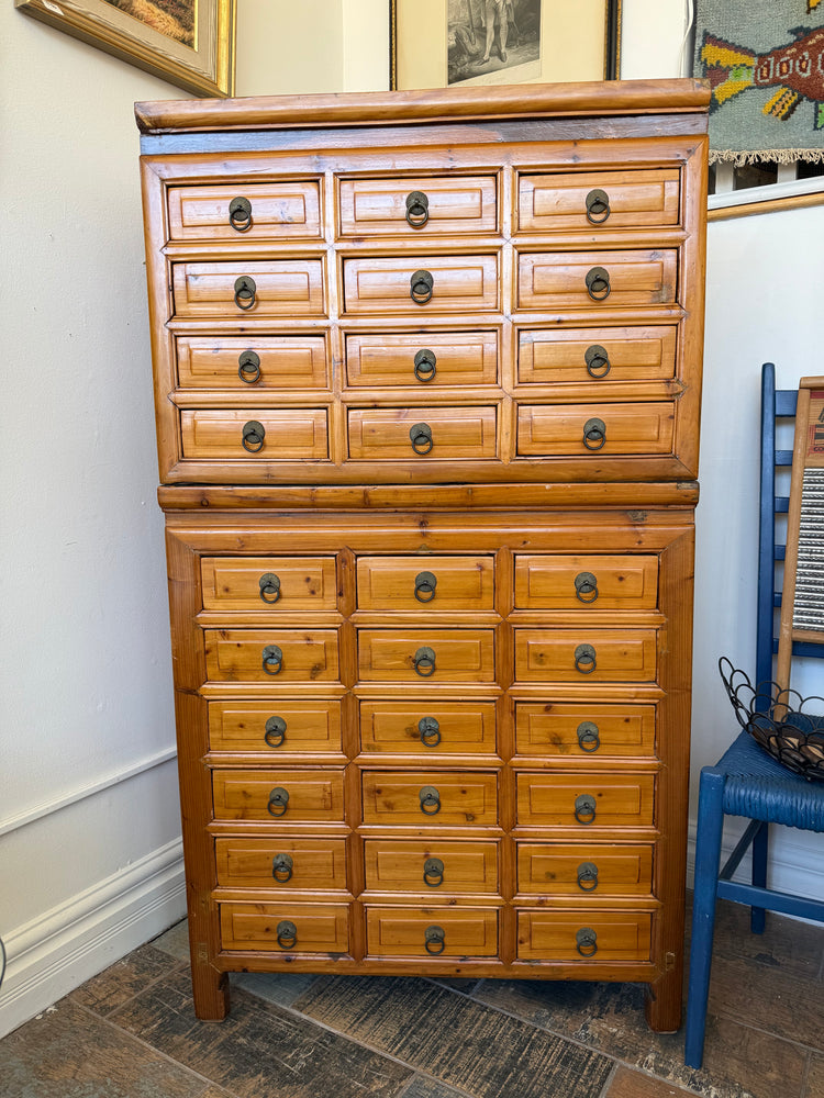 Antique Chinese Apothecary Cabinet