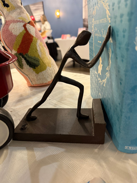 Metal Figurine Bookends