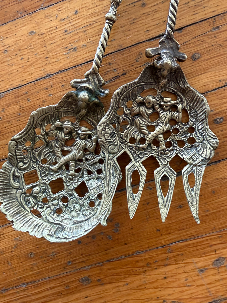 Pair of Italian Serving Utensils