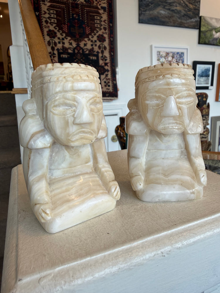 Mexican Onyx Bookends