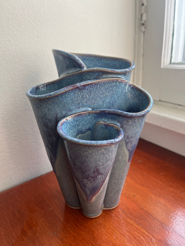 Bay Pottery Wave Vase