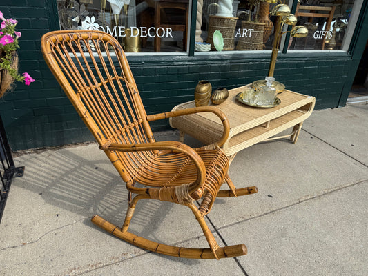 Bamboo Rocking Chair