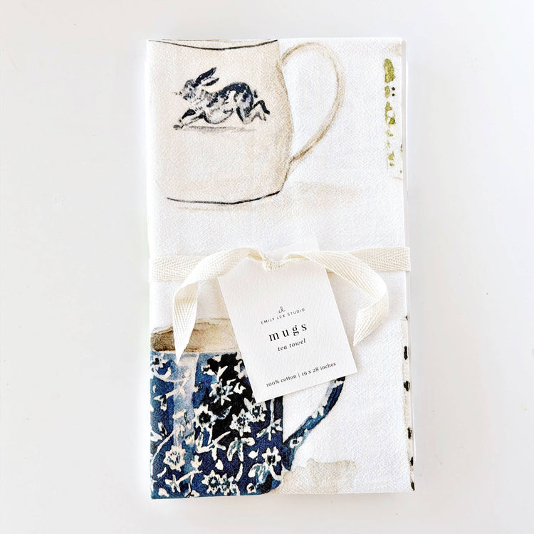 Mugs - Cotton Tea Towel