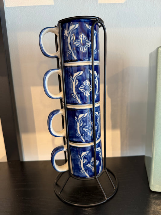 Set of 4 Espresso Mugs