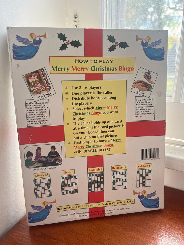 Merry Merry Christmas Bingo