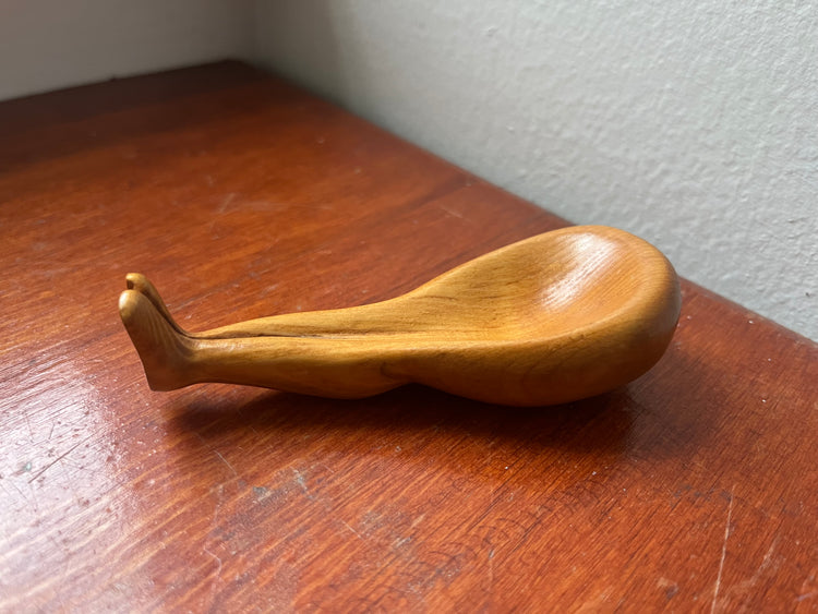 Hand-carved Booty Spoon Rest