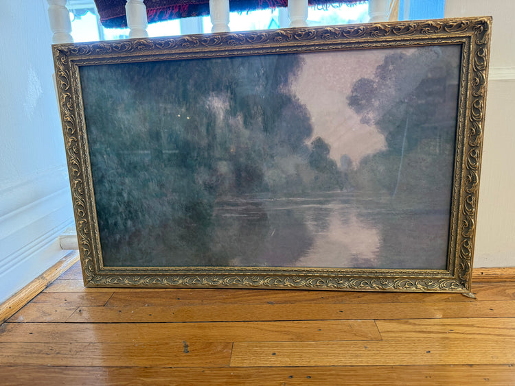 Moody Framed Print