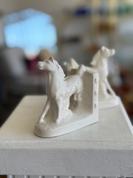 Small Horse Bookends