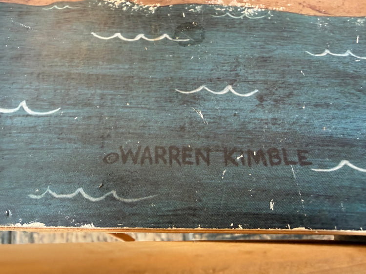 Warren Kimble Picnic Basket