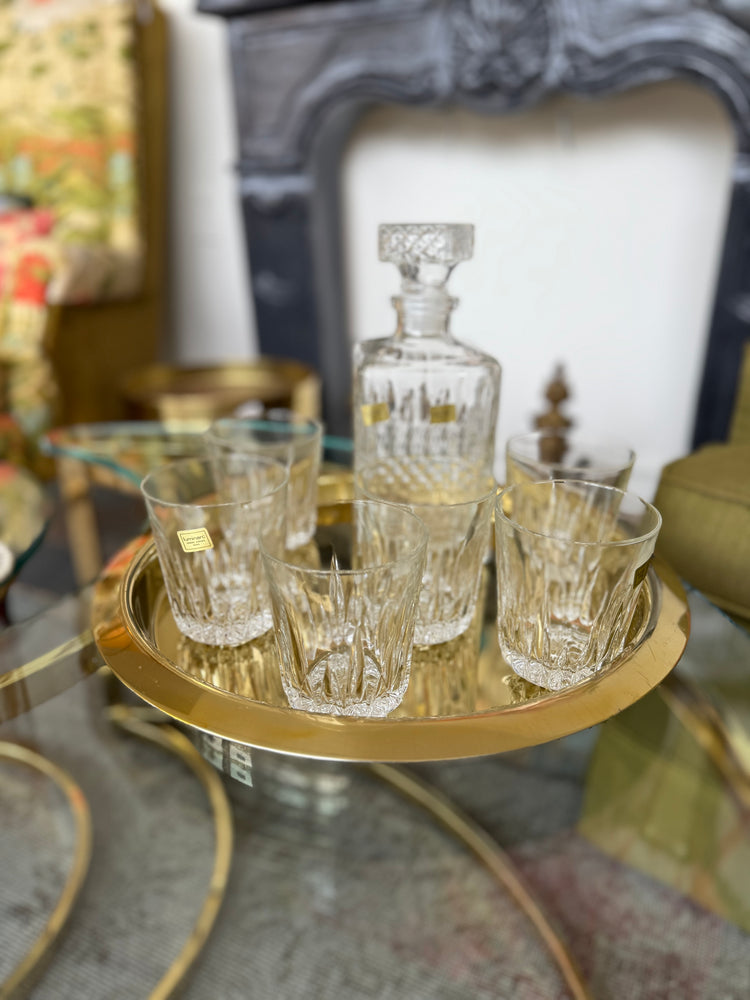 1970s Luminarc Bar Set