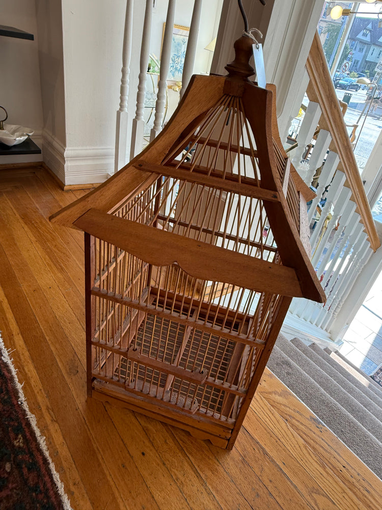 Wooden Birdcage