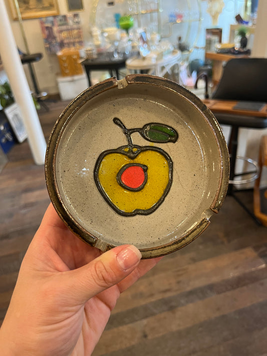 Adorable Stoneware Ashtray