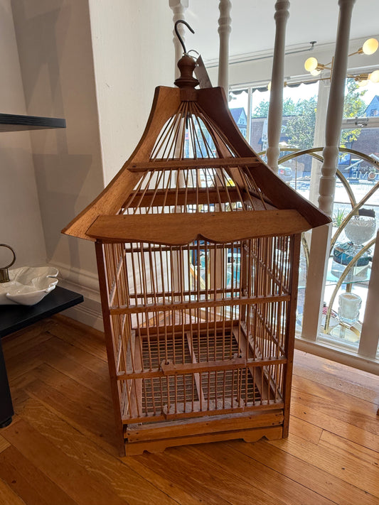 Wooden Birdcage