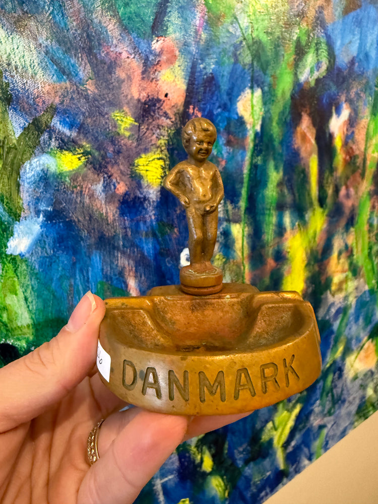 Brass Danmark Ashtray