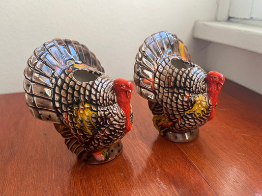 Turkey Candlestick Holders