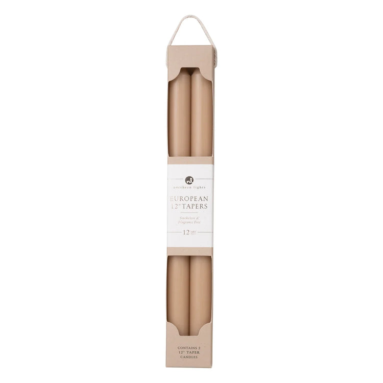 12" Taper Candles – 2 pack