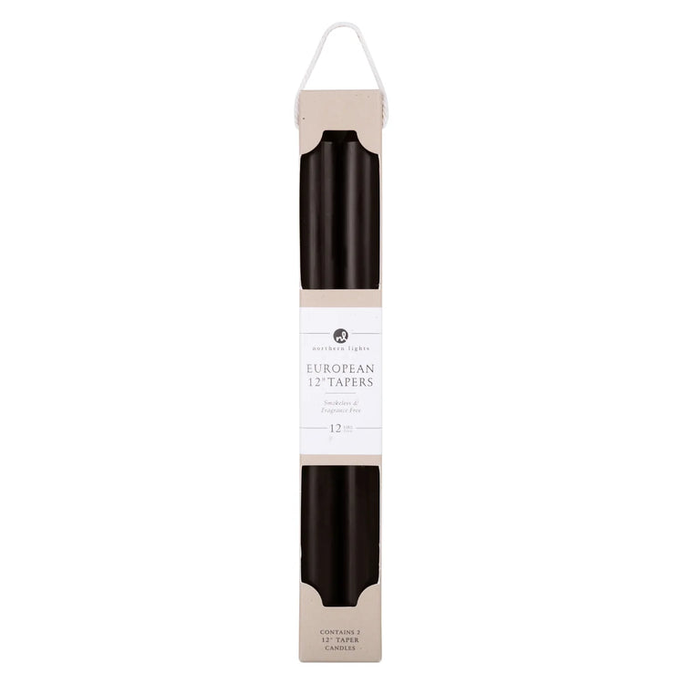 12" Taper Candles – 2 pack
