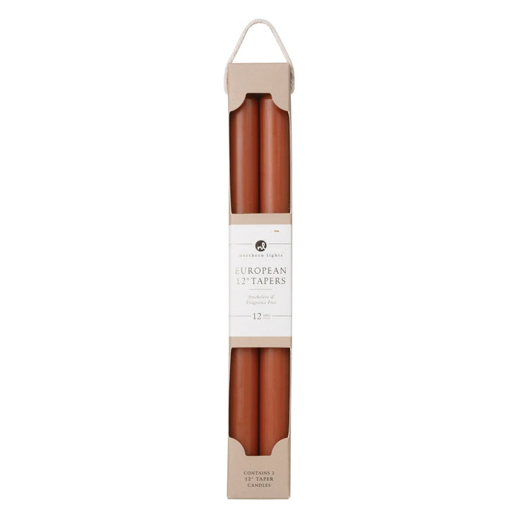 12" Taper Candles – 2 pack