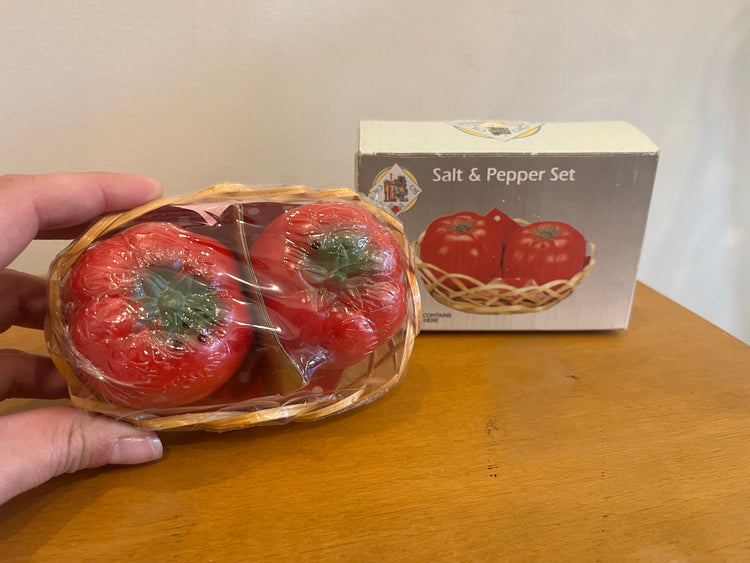 Tomato Salt & Pepper Shakers