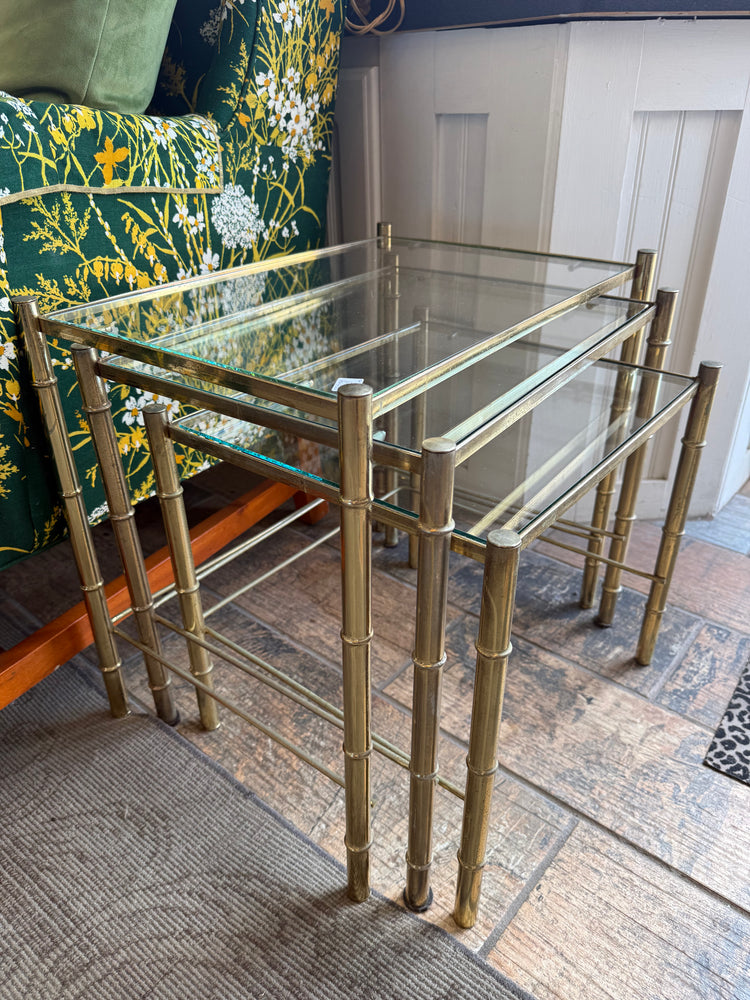 Brass Nesting Tables