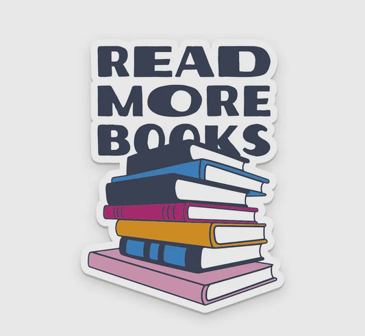 Read More Books Sticker