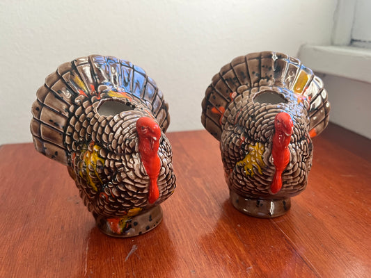 Turkey Candlestick Holders