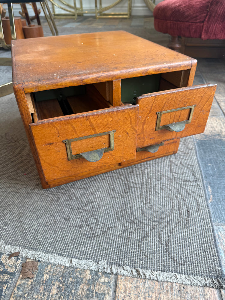 4-Drawer Card Catalog