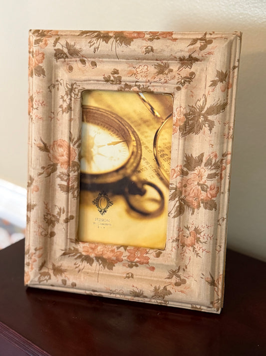 Floral Fabric Frame