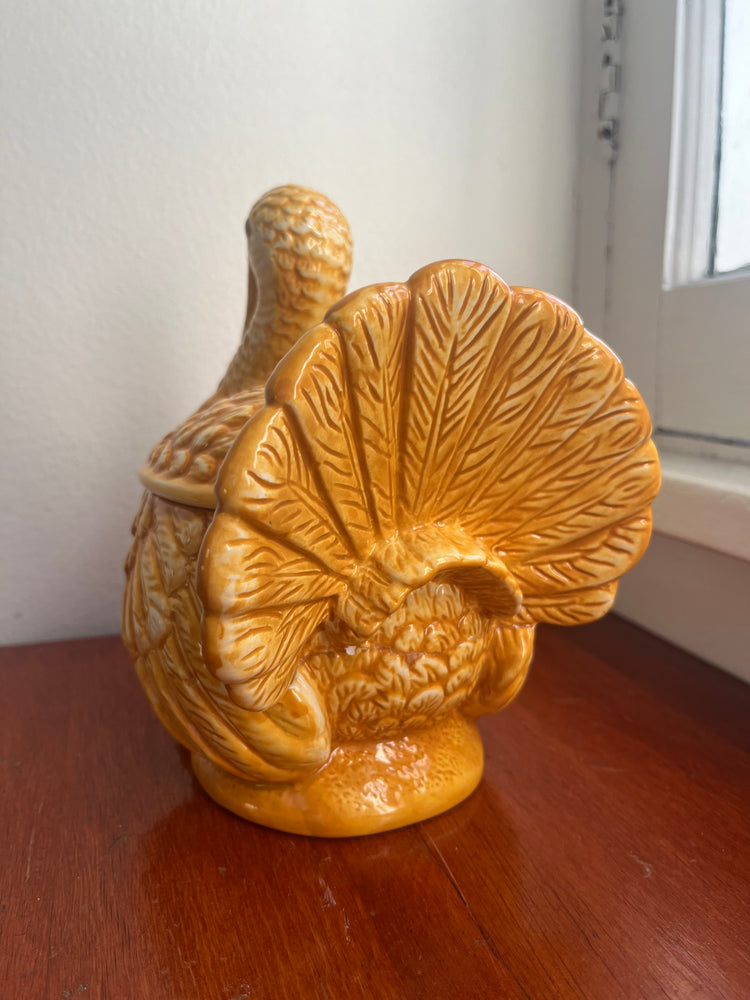 Yellow Turkey Candy Dish