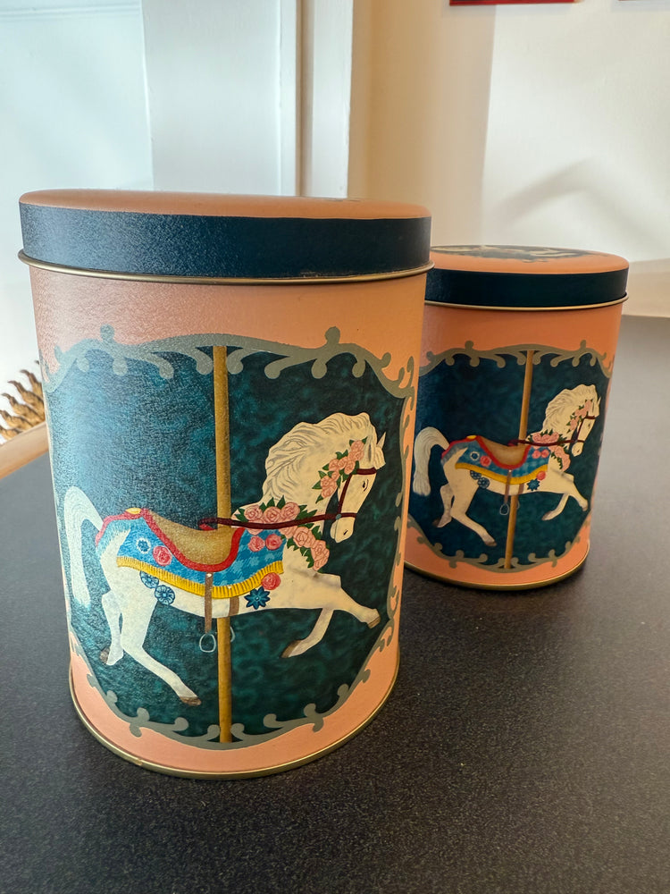 Set of Carousel Tins