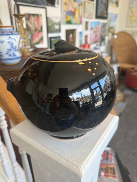 McCoy Pottery Round Lidded Pot