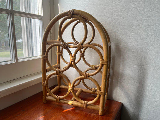 Rattan Wine Rack