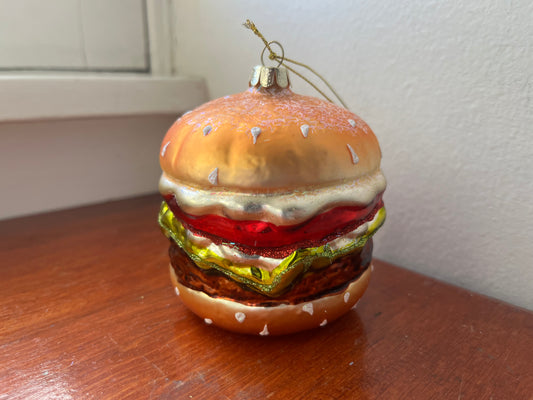 Cheeseburger Ornament