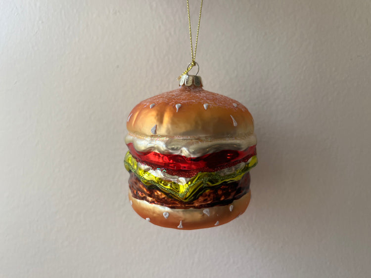 Cheeseburger Ornament