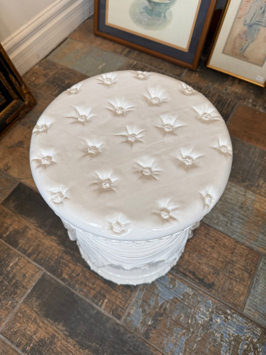 Trompe l’Oeil Garden Stool