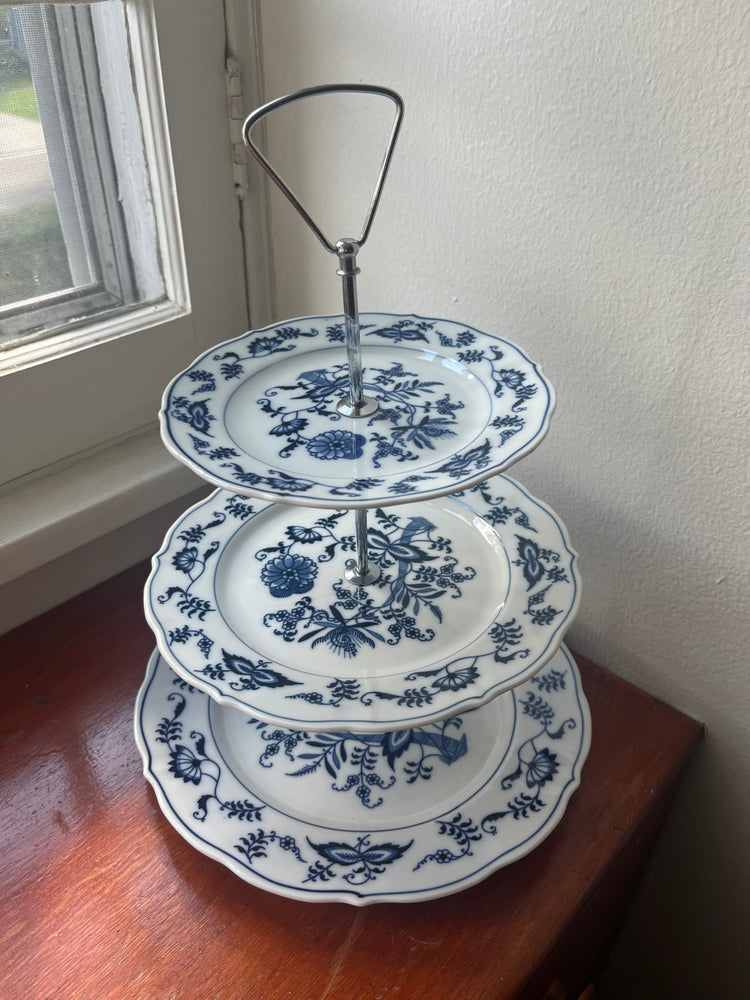 Blue Danube Dessert Server