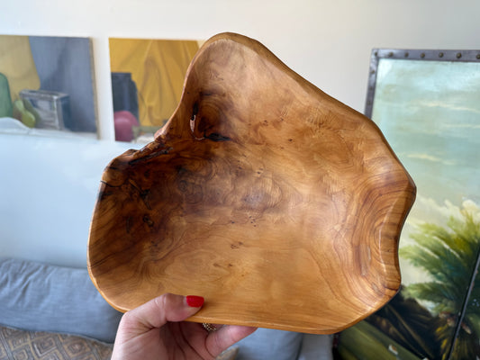 Natural Wooden Bowl