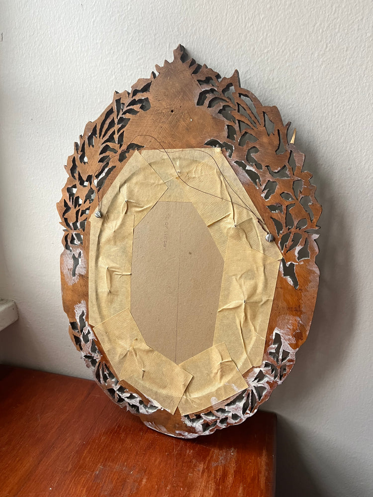 Ornate Wooden Mirror