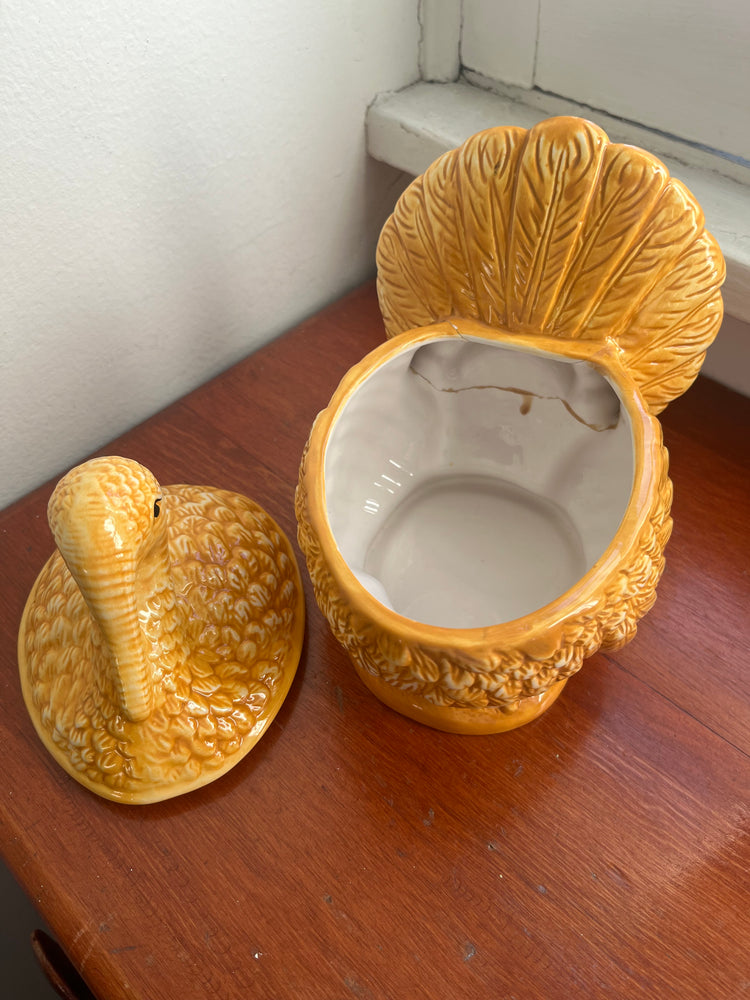 Yellow Turkey Candy Dish