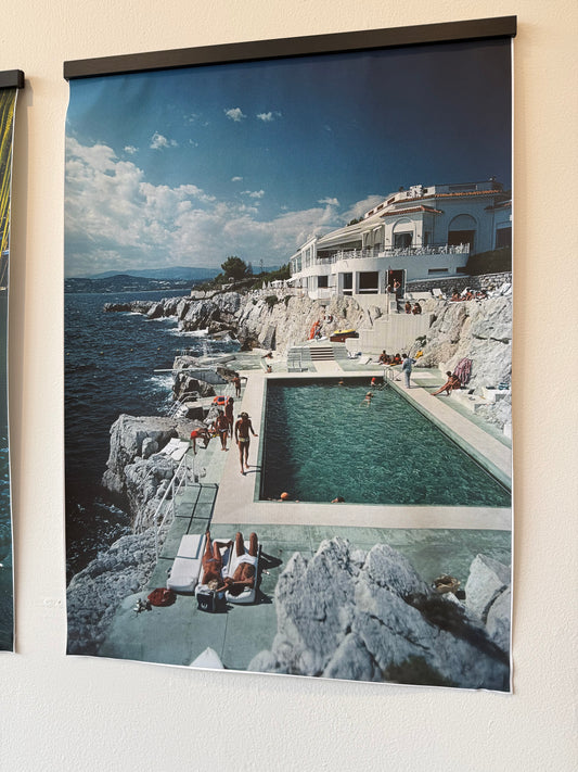 Poster of Slim Aarons photo of Hotel du Cap-Eden-Roc