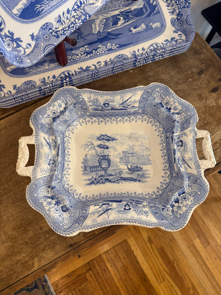 T. Mayer Transferware Serving Dish