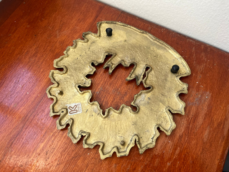 Brass Wreath Trivet