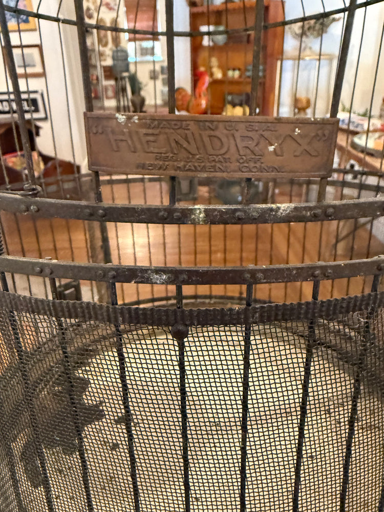 Vintage Hendryx Bird Cage