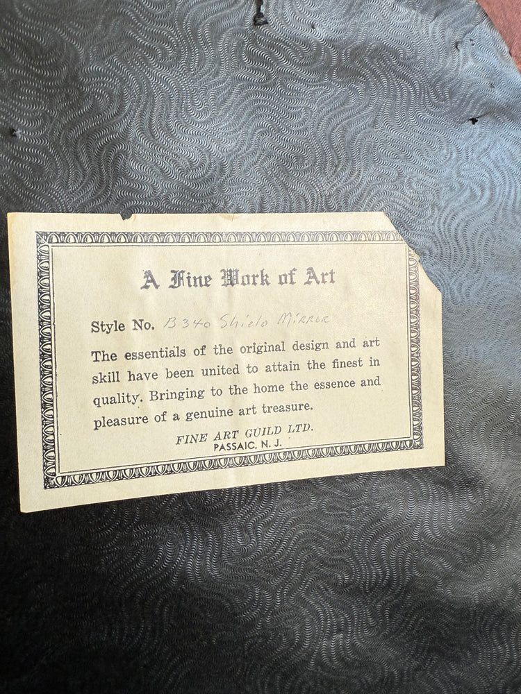 Ornate Wooden Mirror