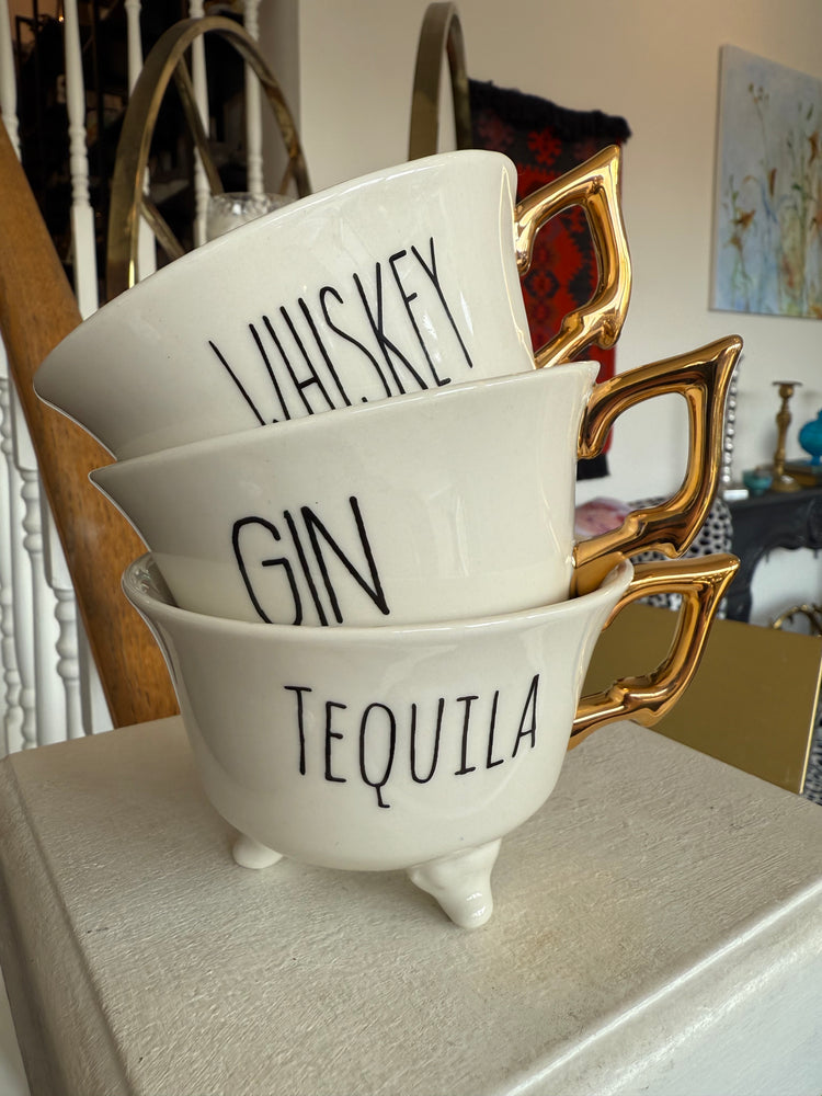Liquor Mugs- set of 3