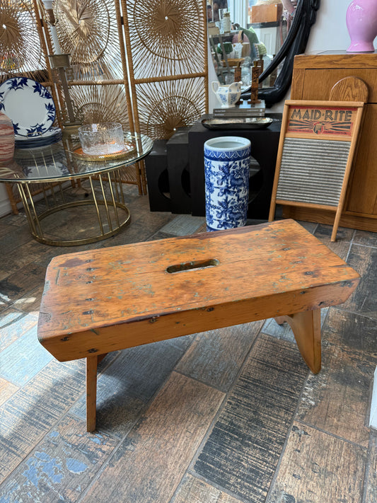 Rustic Wood Bench