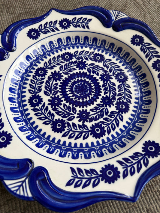 Blue & White Platter